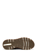Erkek Kahverengi Deri Sneaker | Derimod Erkek Kahverengi Deri Sneaker | Derimod