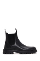 Men's Black Leather Casual Chelsea Boots | Derimod Men's Black Leather Casual Chelsea Boots | Derimod
