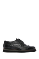 Men's Black Leather Casual Shoes | Derimod Men's Black Leather Casual Shoes | Derimod