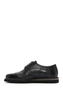 Men's Black Leather Casual Shoes | Derimod Men's Black Leather Casual Shoes | Derimod