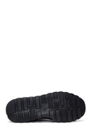 Men's Black Leather Sneaker | Derimod Men's Black Leather Sneaker | Derimod
