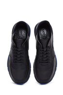 Men's Black Leather Sneaker | Derimod Men's Black Leather Sneaker | Derimod