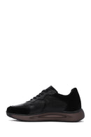 Men's Black Leather Sneaker | Derimod Men's Black Leather Sneaker | Derimod