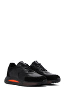 Men's Black Leather Sneaker | Derimod Men's Black Leather Sneaker | Derimod