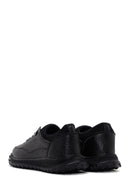 Erkek Siyah Deri Casual Sneaker | Derimod Erkek Siyah Deri Casual Sneaker | Derimod