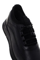 Erkek Siyah Deri Sneaker | Derimod Erkek Siyah Deri Sneaker | Derimod