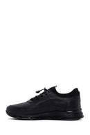 Erkek Siyah Deri Sneaker | Derimod Erkek Siyah Deri Sneaker | Derimod