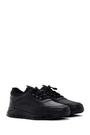 Erkek Siyah Deri Sneaker | Derimod Erkek Siyah Deri Sneaker | Derimod