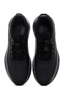 Erkek Siyah Deri Sneaker | Derimod Erkek Siyah Deri Sneaker | Derimod