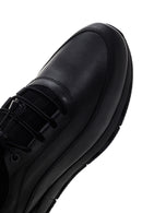 Erkek Siyah Deri Sneaker | Derimod Erkek Siyah Deri Sneaker | Derimod