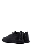 Men's Black Leather Sneaker | Derimod Men's Black Leather Sneaker | Derimod