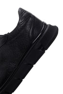 Men's Black Leather Sneaker | Derimod Men's Black Leather Sneaker | Derimod