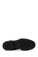Men's Black Leather Zippered Casual Boots | Derimod Men's Black Leather Zippered Casual Boots | Derimod