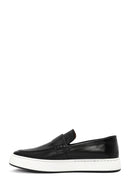 Men's Black Leather Casual Loafer | Derimod Men's Black Leather Casual Loafer | Derimod