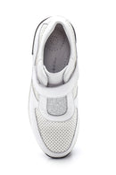 Women's White Leather Comfort Shoes | Derimod Women's White Leather Comfort Shoes | Derimod