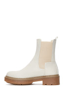 Women's Beige Chelsea Boots | Derimod Women's Beige Chelsea Boots | Derimod