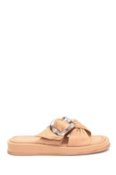 Women's Leather Slippers | Derimod Women's Leather Slippers | Derimod