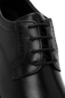 Men's Black Laced Leather Classic Shoes | Derimod Men's Black Laced Leather Classic Shoes | Derimod