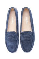 Kadın Deri Süet Loafer | Derimod Kadın Deri Süet Loafer | Derimod