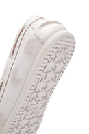 Women's White Leather Masculine Loafer | Derimod Women's White Leather Masculine Loafer | Derimod