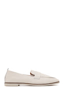 Kadın Bej Deri Maskülen Loafer | Derimod Kadın Bej Deri Maskülen Loafer | Derimod