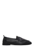 Kadın Siyah Deri Maskülen Loafer | Derimod Kadın Siyah Deri Maskülen Loafer | Derimod