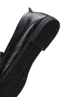 Kadın Siyah Deri Maskülen Loafer | Derimod Kadın Siyah Deri Maskülen Loafer | Derimod