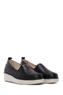Kadın Siyah Deri Comfort Loafer | Derimod Kadın Siyah Deri Comfort Loafer | Derimod