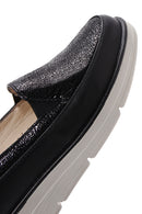 Kadın Siyah Deri Comfort Loafer | Derimod Kadın Siyah Deri Comfort Loafer | Derimod