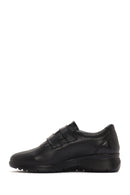 Women's Black Thick Heeled Leather Comfort Shoes | Derimod Women's Black Thick Heeled Leather Comfort Shoes | Derimod