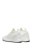 Derimod Zero Women's White Thick Soled Sneaker | Derimod Derimod Zero Women's White Thick Soled Sneaker | Derimod