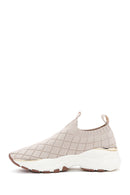 Derimod Zero Women's Beige Thick Soled Sneaker | Derimod Derimod Zero Women's Beige Thick Soled Sneaker | Derimod
