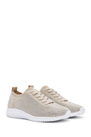 Derimod Zero Women's Beige Stone Sneaker | Derimod Derimod Zero Women's Beige Stone Sneaker | Derimod