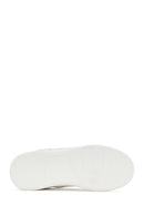 Women's White Stone Sneaker | Derimod Women's White Stone Sneaker | Derimod