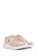 Derimod Zero Kadın Pembe Bağcıklı Kumaş Sneaker | Derimod Derimod Zero Kadın Pembe Bağcıklı Kumaş Sneaker | Derimod