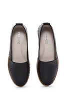 Kadın Siyah Deri Comfort Loafer | Derimod Kadın Siyah Deri Comfort Loafer | Derimod