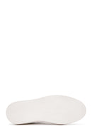 Women's White Leather Sneaker | Derimod Women's White Leather Sneaker | Derimod