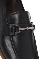 Derimod Black Men's Black Leather Loafer | Derimod Derimod Black Men's Black Leather Loafer | Derimod