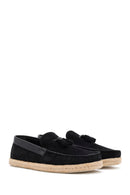 Erkek Siyah Süet Deri Casual Loafer | Derimod Erkek Siyah Süet Deri Casual Loafer | Derimod