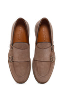 Erkek Vizon Süet Deri Casual Loafer | Derimod Erkek Vizon Süet Deri Casual Loafer | Derimod