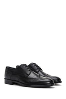 Men's Black Leather Classic Shoes | Derimod Men's Black Leather Classic Shoes | Derimod