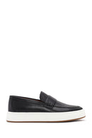 Men's Black Leather Loafer | Derimod Men's Black Leather Loafer | Derimod