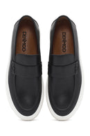 Men's Black Leather Loafer | Derimod Men's Black Leather Loafer | Derimod