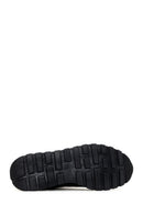 Men's Black Lace-up Leather Sneaker | Derimod Men's Black Lace-up Leather Sneaker | Derimod
