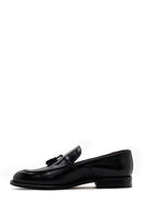 Men's Black Tasseled Leather Loafer | Derimod Men's Black Tasseled Leather Loafer | Derimod