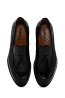 Men's Black Tasseled Leather Loafer | Derimod Men's Black Tasseled Leather Loafer | Derimod