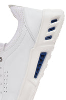 Erkek Beyaz Bağcıklı Deri Sneaker | Derimod Erkek Beyaz Bağcıklı Deri Sneaker | Derimod