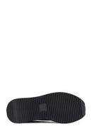 Men's Black Lace-up Leather Sneaker | Derimod Men's Black Lace-up Leather Sneaker | Derimod