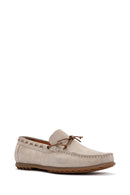 Erkek Bej Süet Deri Casual Loafer | Derimod Erkek Bej Süet Deri Casual Loafer | Derimod