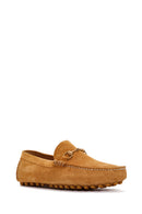 Derimod Fly Men's Yellow Suede Leather Loafer | Derimod Derimod Fly Men's Yellow Suede Leather Loafer | Derimod